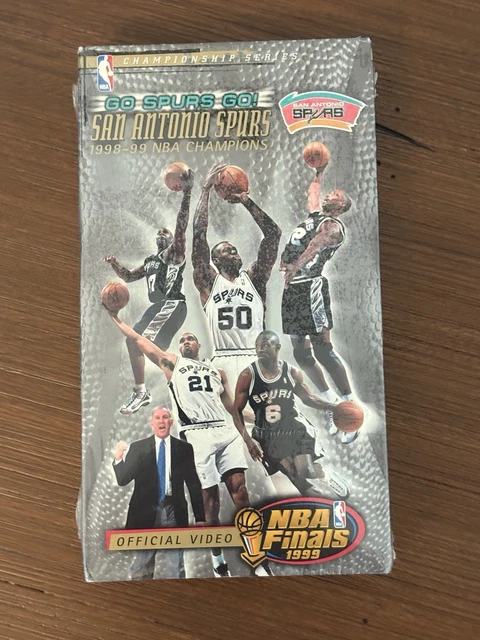 GO SPURS GO! San Antonio Spurs 1998-99 NBA Champions [VHS] Factory