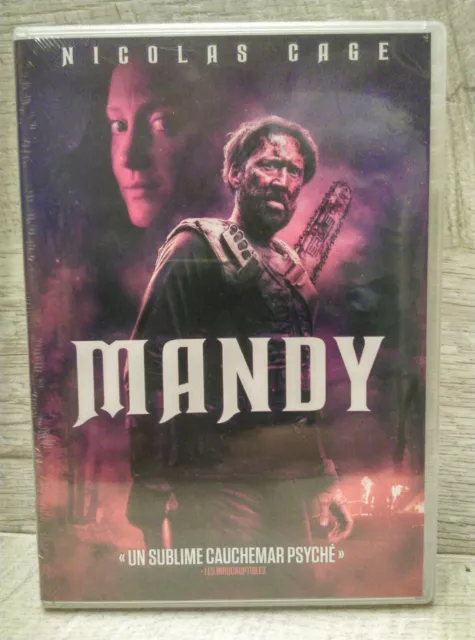 👉 Dvd Film Cinema  / Mandy / Nicolas Cage / Dvd Film  Action Gore