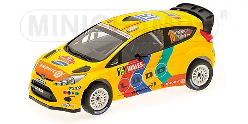 Minichamps 1:18 Ford Fiesta RS WRC No.15, Rally Wales 2011 Solberg/Minor