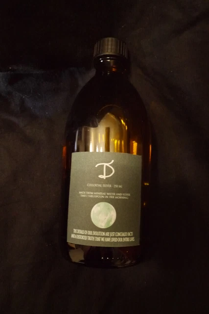 Argento Guarigione vero argento colloidale 250ml- 99,99% argento puro, made in Slovenia