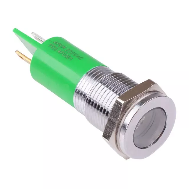 LED Vert 14mm Panneau Indicateur 24VDC APEM Q14F1CXXSG24