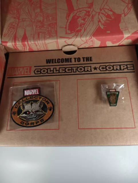 Marvel Collector Corps Guardians Of The Galaxy Box Complete 3