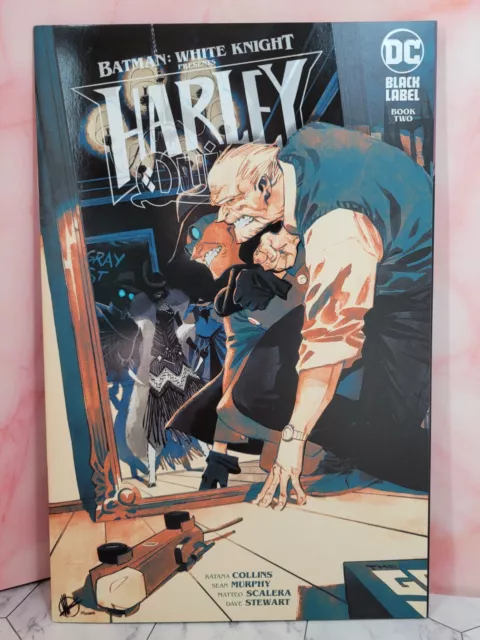Batman White Knight Harley Quinn #2- 2021, CVR B Variant, Black Label, DC, VF!