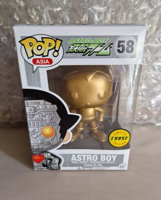 Asia Funko Pop Astro Junge sezierte Goldjagd #58