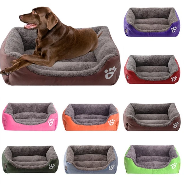 Pet Calming Bed Dog Cat Sleeping Kennel Puppy Super Soft Mat Pad Warm Nest Cat