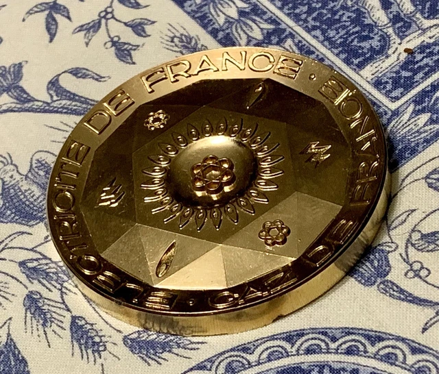 Médaille Électricité De France Et Gaz De France Signée DROPSY en Bronze
