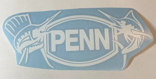 PENN FISHING REELS & Rods - Outdoor Sports - Vinyl Die-Cut Peel N' Stick  Decal $6.95 - PicClick