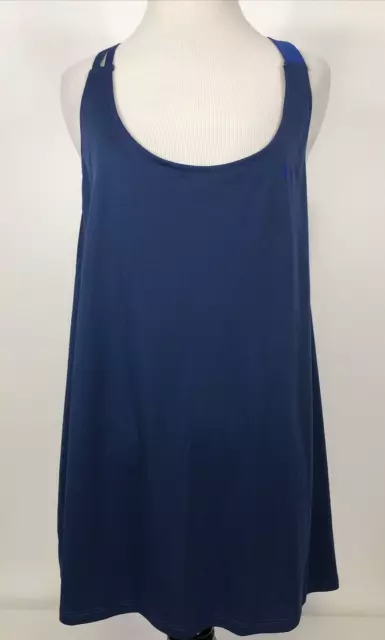 Under Armour Loose Women's Athletic Strap Tank Top Blue Sz 3X NWT