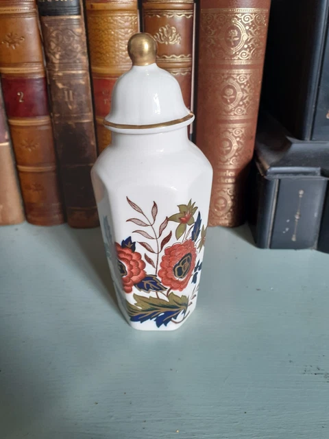 Royal Worcester Palissy Miniatur Deckelglas