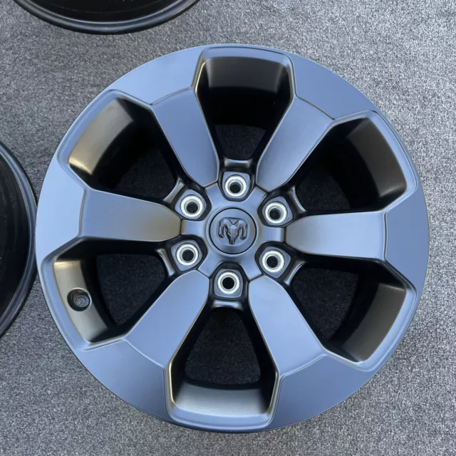 SINGLE 18 INCH Wheel/Rim Dodge Ram Rebel 1500 20202024 Oem Matte Black