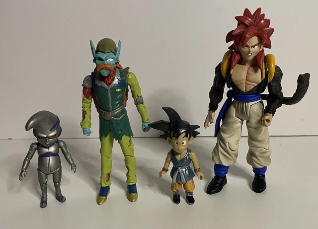 Pack De 2 Figurines Dragon Ball Z JAKKS Pacific 2003 - SS GOKU & SS VEGETA (NEUF)