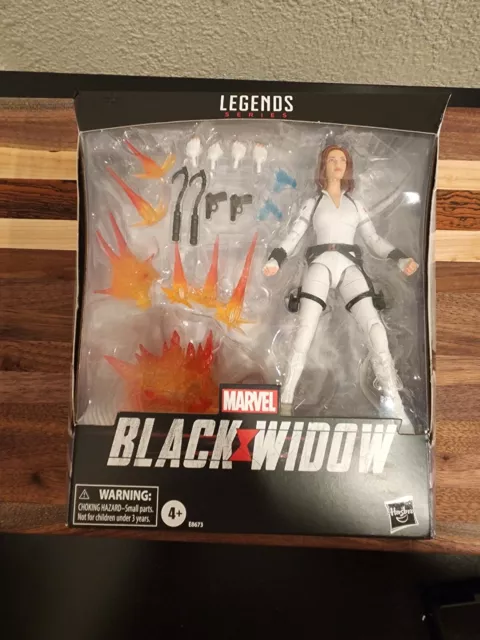 Marvel Legends Black Widow Deluxe Edition w/stand extras 6" Action Figure Marvel Legends Black Widow Deluxe Edition w/stand extras 6" Action Figure