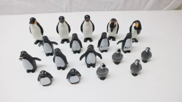 PLAYMOBIL Pinguin x18 Verwendung Zoo Tiere Artic Farbe Pinguin Süd Stange Arctic