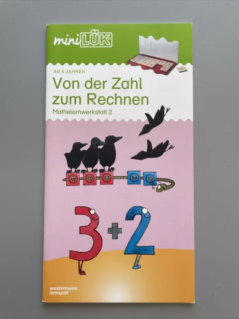 Mini Lük "Von Der Zahl Zum Rechnen" Lernspiel Westermann Verlag Ab 5 Jahren