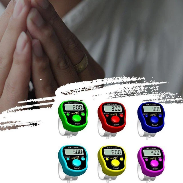Electronic LCD Row Counter Digit Marker Tally Digital B7D2