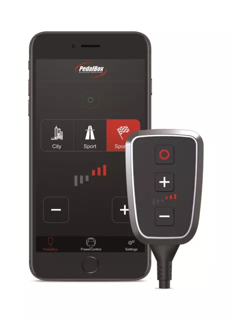 PEDALBOX PLUS smart 453 Gaspedaltuning ForTwo ForFour ab Baujahr 2014