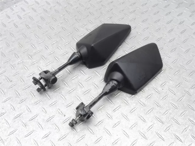 2008 08-12 Kawasaki EX250 Ninja 250R Left Right Rearview Rear View Mirror Glass