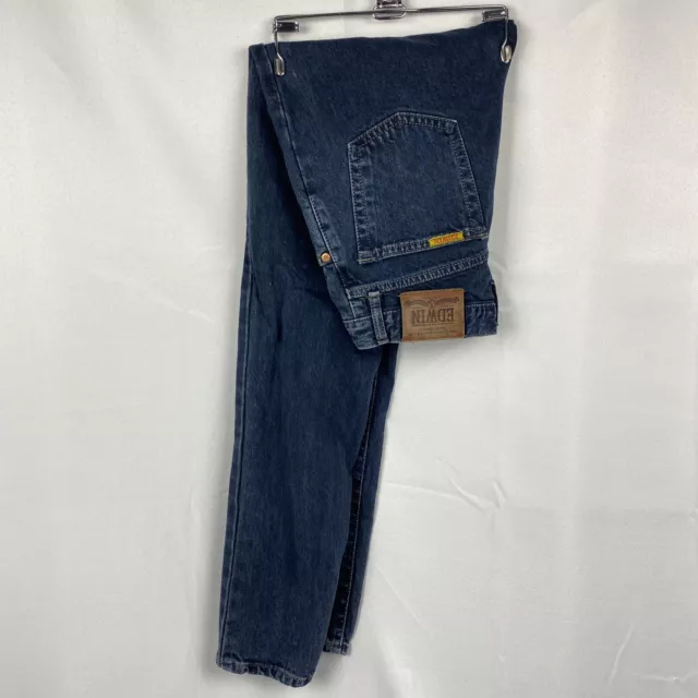 Edwin American Slim Blue Jeans ED-88 Mens Size 29x32 (tag:30 W) Made Japan EUC