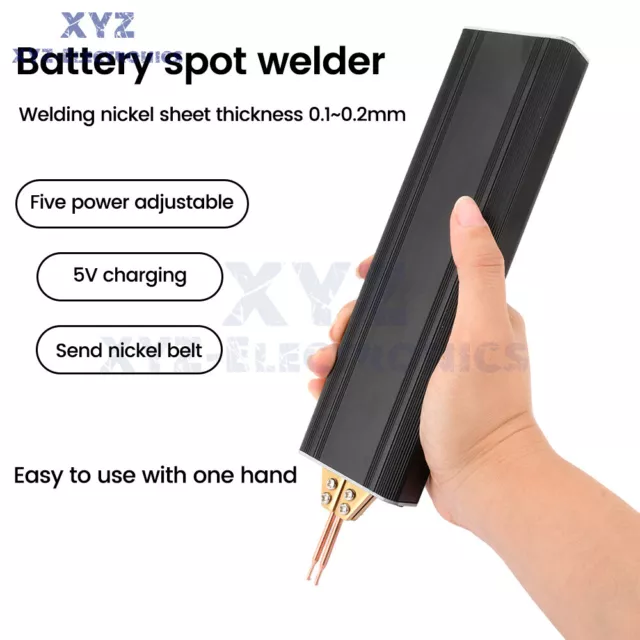 Battery Welding Machine Portable Mini Spot Welder Machine 18650 Battery USB USA