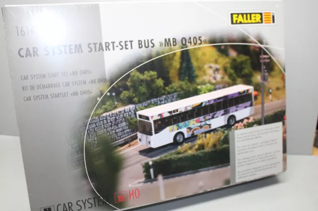 FALLER 161495 Carsystem Jeu de Départ Bus MB O405 Échelle H0 Ovp