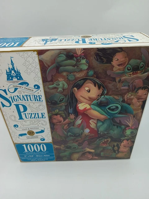 DISNEY PARKS LILO & Stitch 20th Anniversary 1000 Piece Signature Puzzle ...