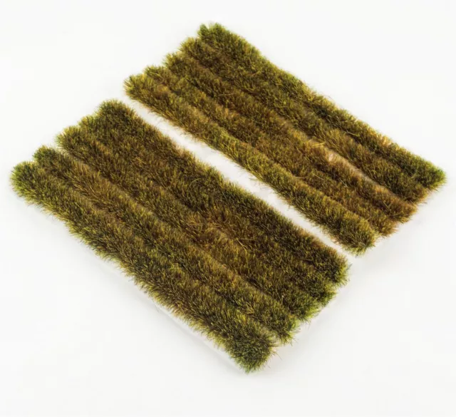 WWS Static Grass Strips x 10 | Winter | for Model Scenery