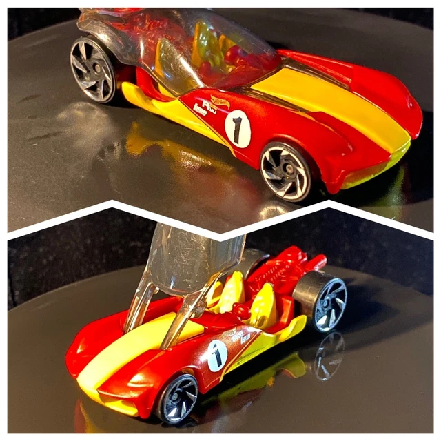 Hot Wheels 2017 Sky Dome rot & gelb Experimentatoren Nm/Neuwertig