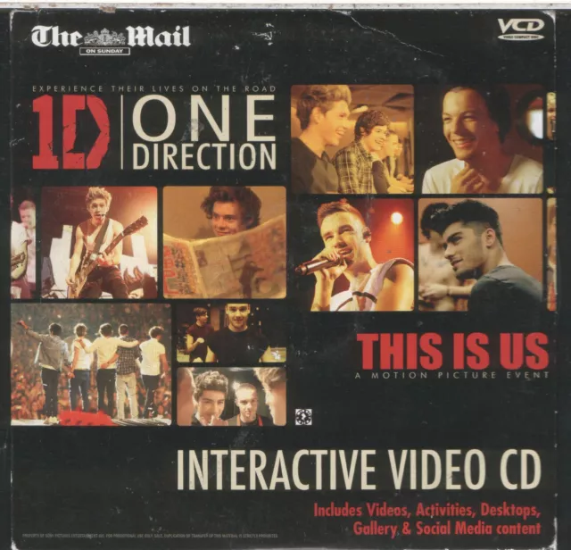 One Direction: This Is Us – Promo Interactive Video Cd (2013) One Direction: This Is Us – Promo Interactive Video Cd (2013)