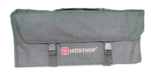 Wusthof Chef Knife Roll Bag Carry Case 17+ Slots NOS