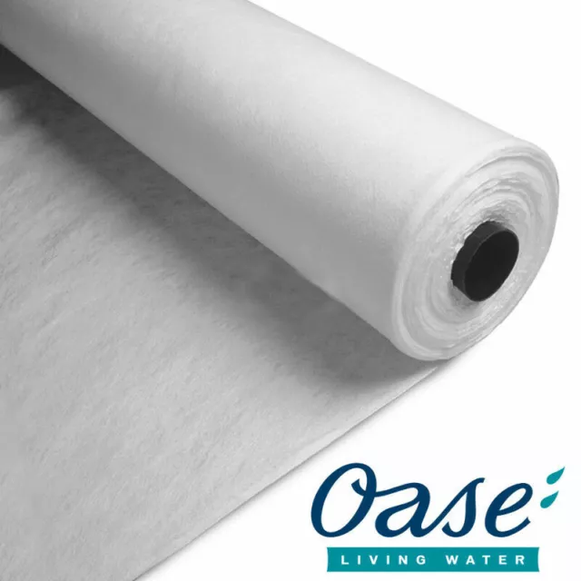 Oase Pond Liner Fleece Underlay Liner Protection 200gsm 2m Width Sold per Metre