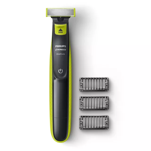 Philips Norelco OneBlade, Hybrid Electric Trimmer and Shaver, QP2520/70