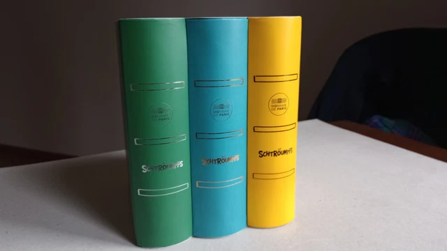 COFFRET GRIMOIRE DE RANGEMENT DES PIECES "SCHTROUMPF" - Monnaie de PARIS - NEUF