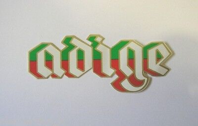 Old Sticker ADESIVO MOTO originale cm 7 x 3 Autocollant ADIGE 