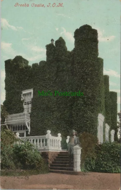Isle of Man Postcard - Greeba Castle, German  RS26731