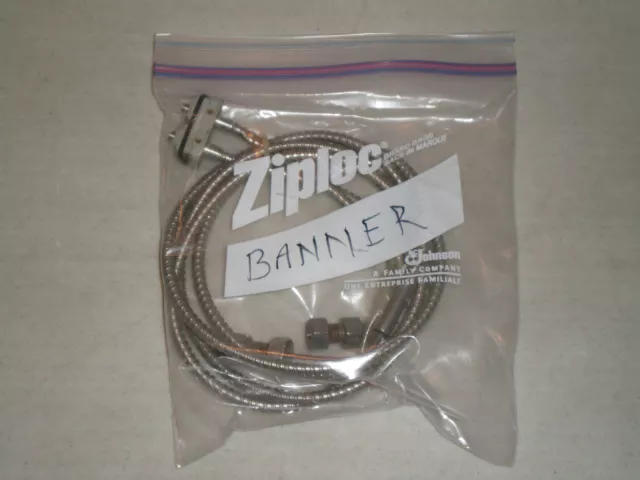 Lot De 2 Banner IP13S Fibre Optique Capteur Câble