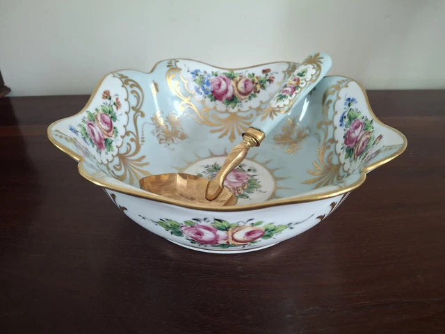 Lot 6 Coupelles Anciennes En Porcelaine - Ajourées - Dessert / Mignardises