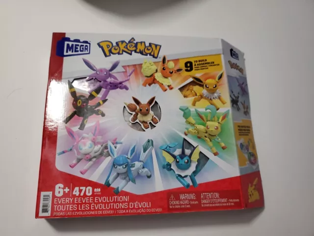 MEGA Pokémon Eevee Evolution Building Set - 470pcs