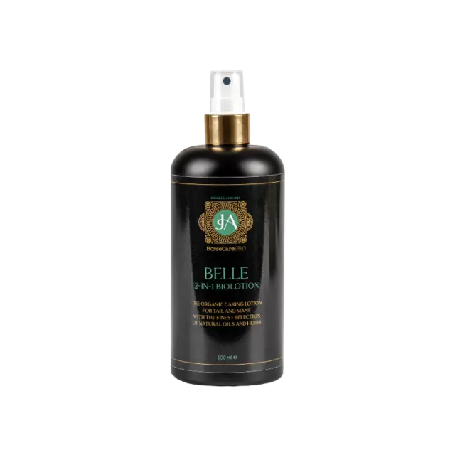 HorsecarePRO BELLE 2 in 1 - Premium-Lotion für glänzenden Schweif und Mähne