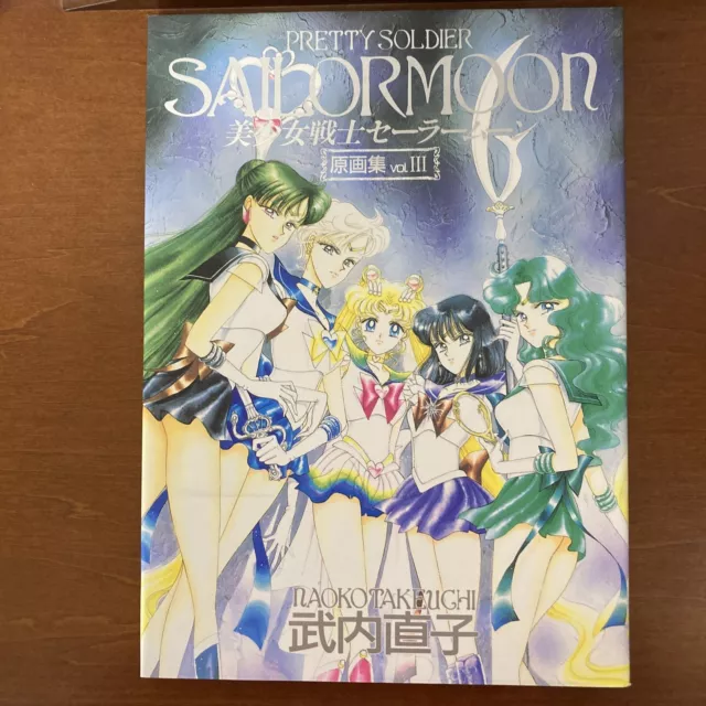 Sailor Moon Original Illustration Art Book Vol.3 Naoko Takeuchi