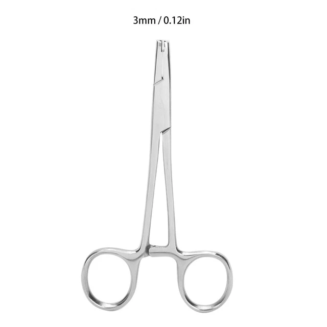 (3 mm) Alicates perforadores de cuerpo de acero inoxidable fórceps perforadores para ombligo TDM