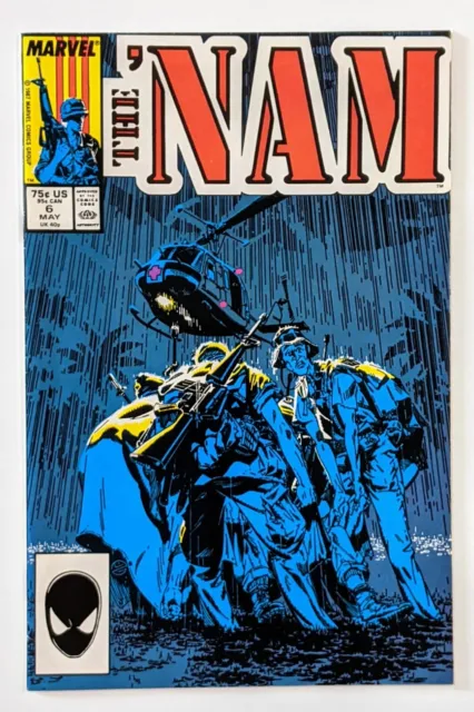 THE 'NAM 6 Marvel Comic 1987 Copper Age Nam