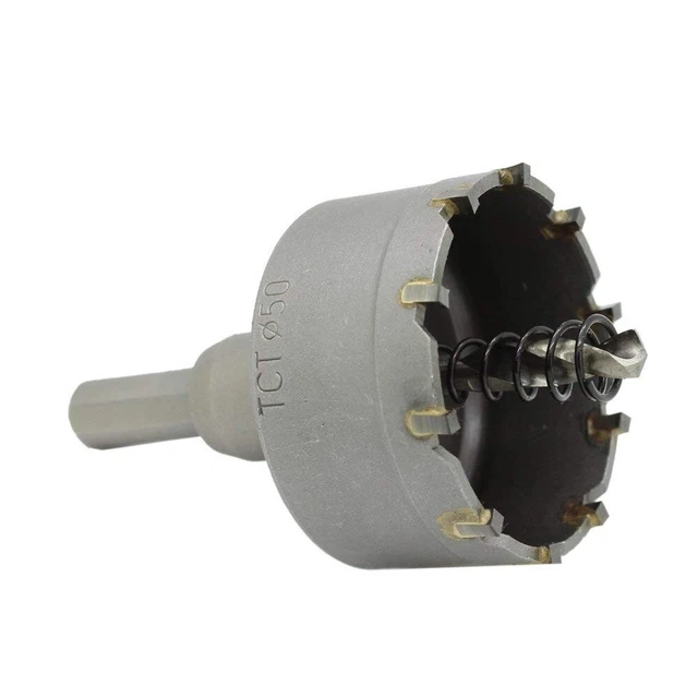 50mm Diameter Tungsten Carbide Tipped Hole Cutter TCT Hole Saw