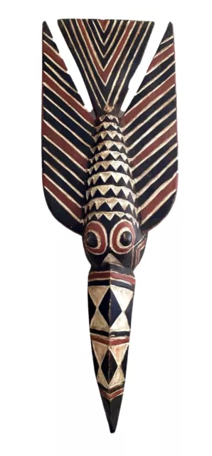 Bobo Bird Dance Mask Helmet Burkina Faso 32.25" H