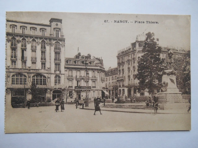 CPA "Nancy - Place Thiers"