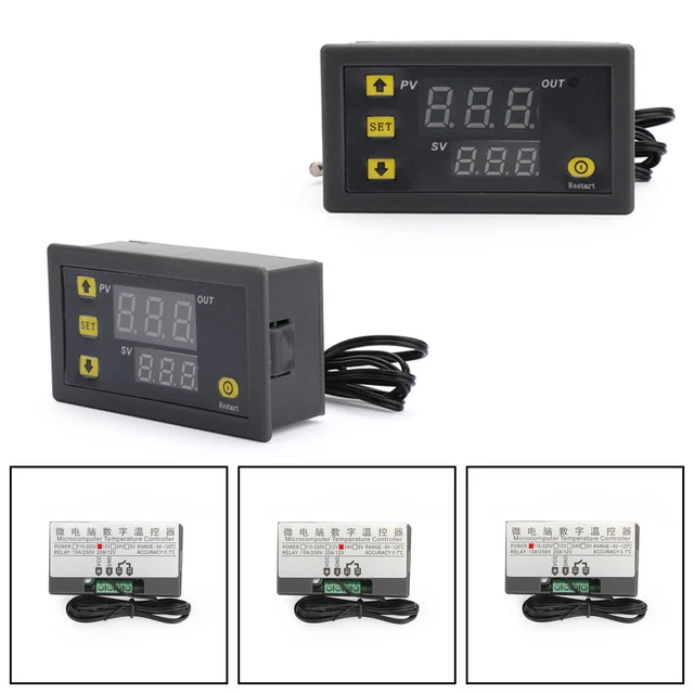 W3230 Régulateur Thermostat Numérique Led Contrôleur de Température FR