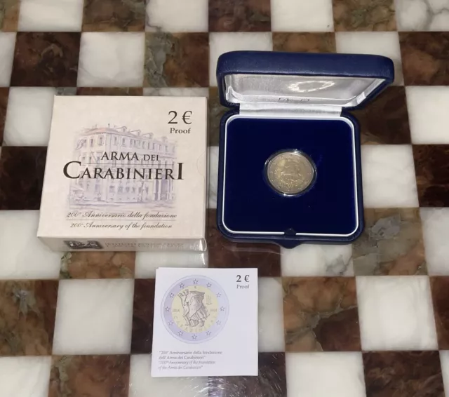 2 Euro Proof Italia Carabinieri 2014 2 Euro Proof Italia Carabinieri 2014