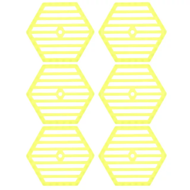 6 piezas Herramienta de apicultura jaula reina abejas controlador de aviposición