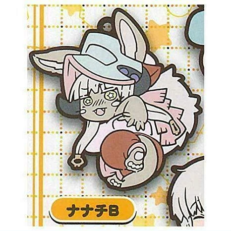 Made In Abyss Portachiavi In Gommma Nanachi 5 Cm Capsule Toy Anime Manga #2