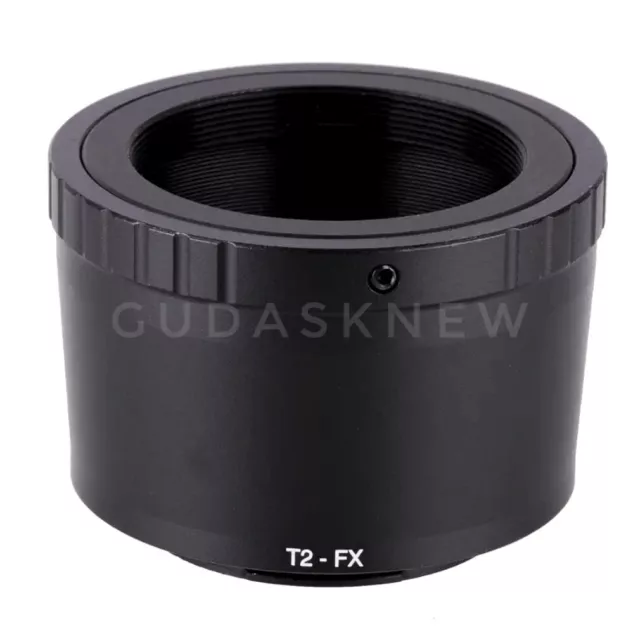 T2-FX Adapter for T2/T Mount Lens to Fuji X Camera X-T30 II, X-E4, X-T30, X-T20