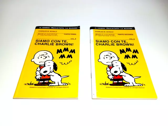 Siamo Con Te Charlie Brown Vol. 8 – Parte Prima + Seconda - Schulz PEANUTS